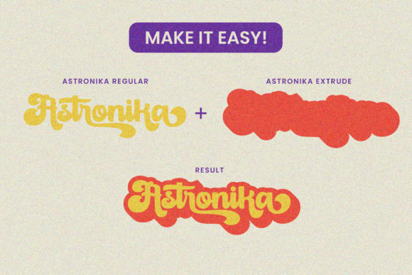Astronika Font - Preview 3