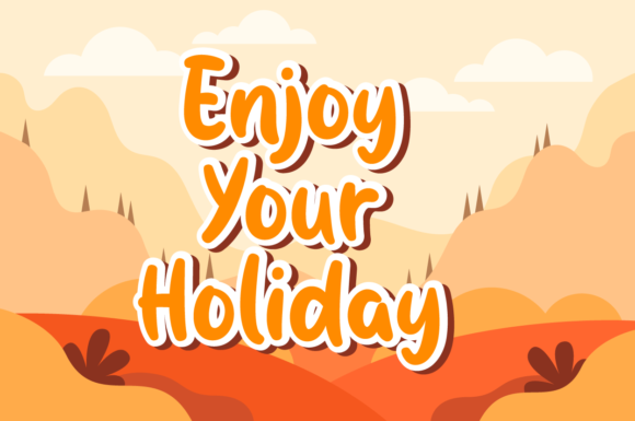Autumn Secret Font - Preview 2