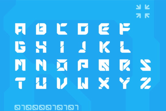 Azaro Font PNG with transparent background - Preview 2