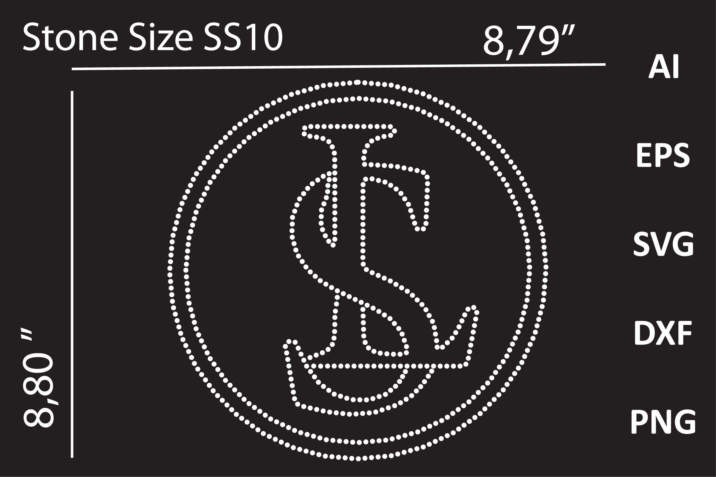 CAPITAL RHINESTONE TEMPLATE DESIGN Graphic by SR KDP · Creative Fabrica