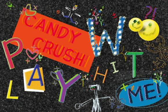 Crayon Doodles Font - Preview 1