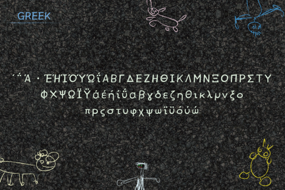 Crayon Doodles Font - Preview 5
