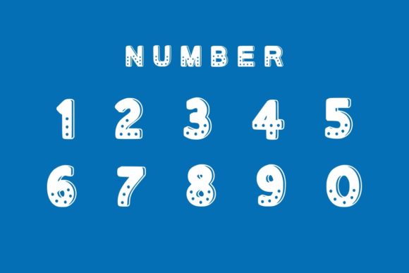 Cute Dots Font - Preview 6
