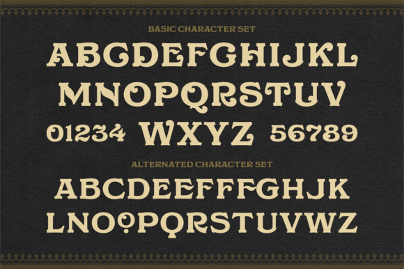 Deckpress Font - Preview 1