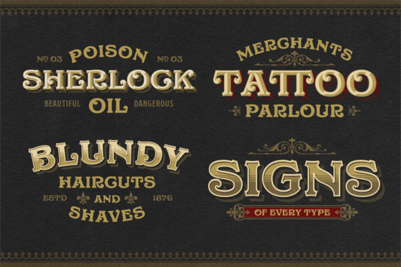 Deckpress Font - Preview 3