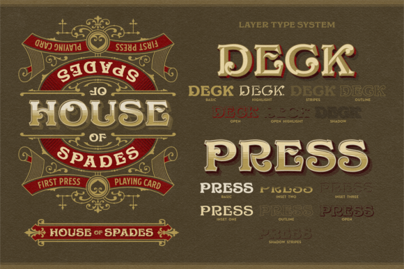 Deckpress Font - Preview 4