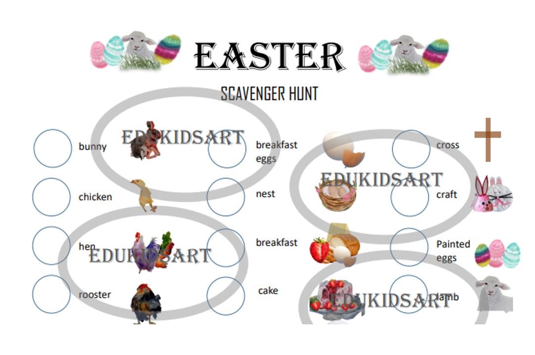 Easter Scavenger Hunt