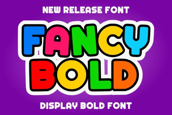 Fancy Bold Font by Infinity art Studio preview