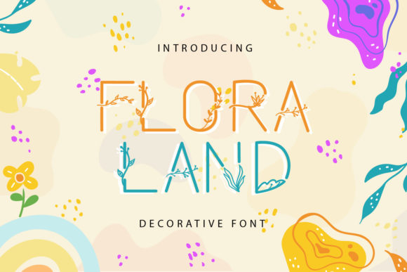 Floraland Font - Preview 6