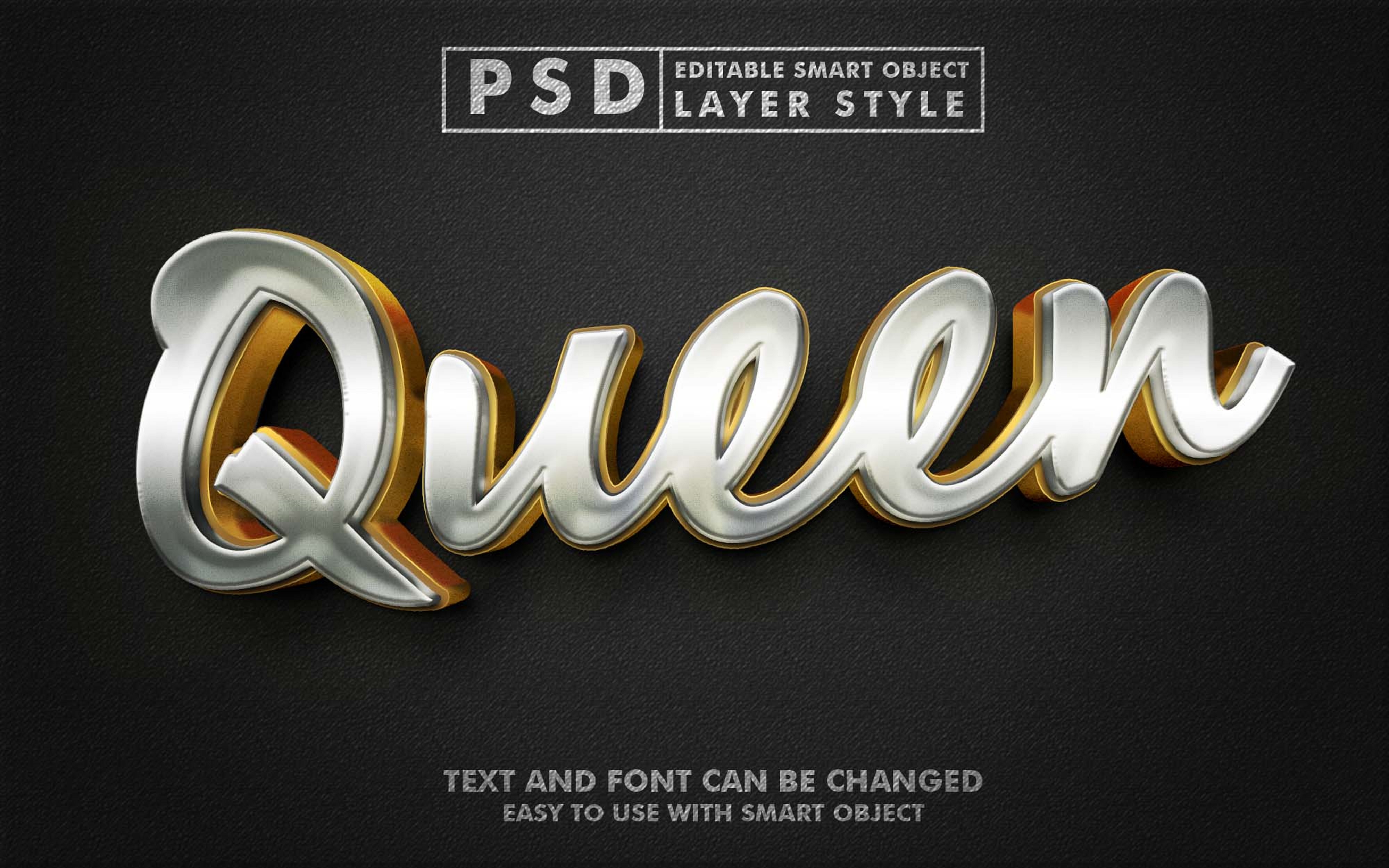 Gold Psd Text Effect