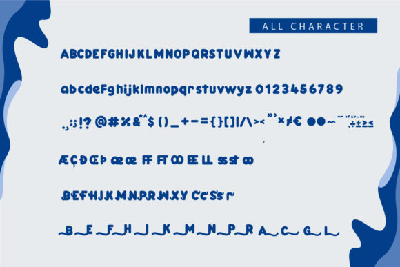 Milk Buns Font PNG with transparent background - Preview 5