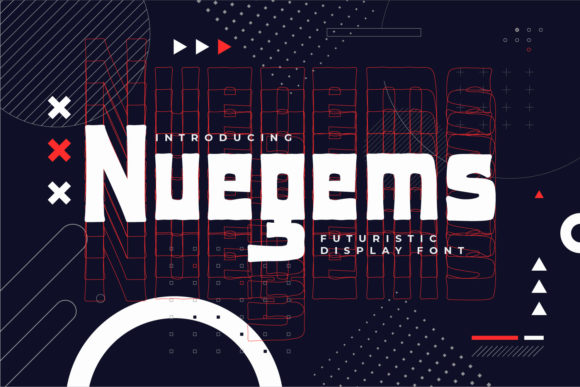Nuegems Font PNG with transparent background - Preview 6