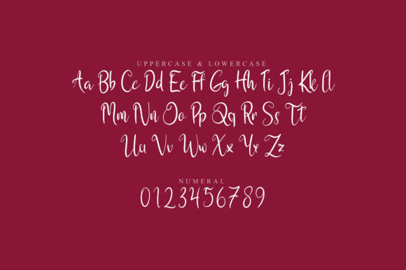 Orang Script Font PNG with transparent background - Preview 1