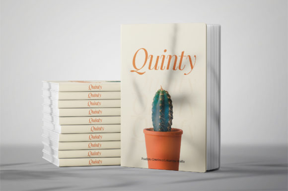 Quinty Font PNG with transparent background - Preview 2