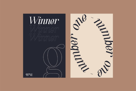Quinty Font PNG with transparent background - Preview 3
