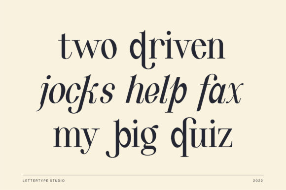 Quinty Font PNG with transparent background - Preview 4