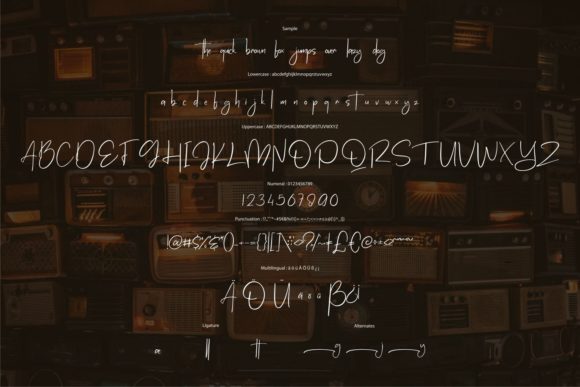 Ruberthenry Font PNG with transparent background - Preview 5