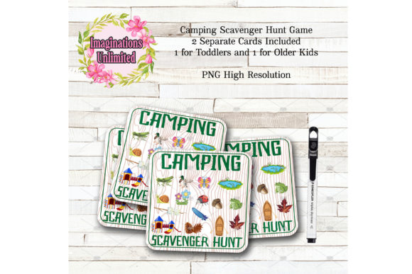 Scavenger Hunt Camping Game