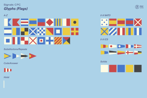Signals CPC Font PNG with transparent background - Preview 2