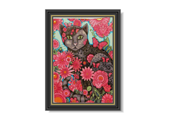 Cat Cross Stitch Patterns 21