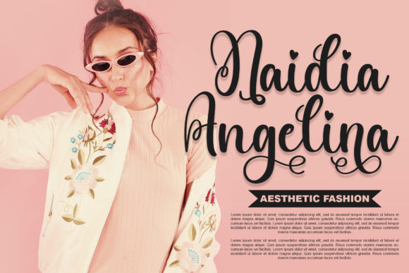 Aesthetic Font - Preview 3