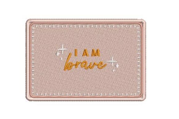 Affirmation Card I Am Brave