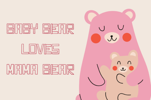 Bear Brick Font - Preview 3