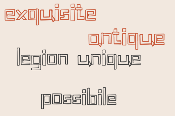 Bear Brick Font - Preview 5