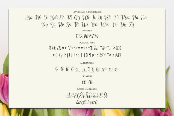 Beautiful Font - Preview 5