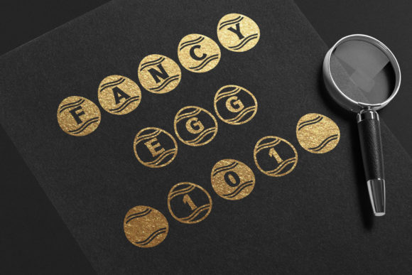 Easter Egg Fancy Font - Preview 4