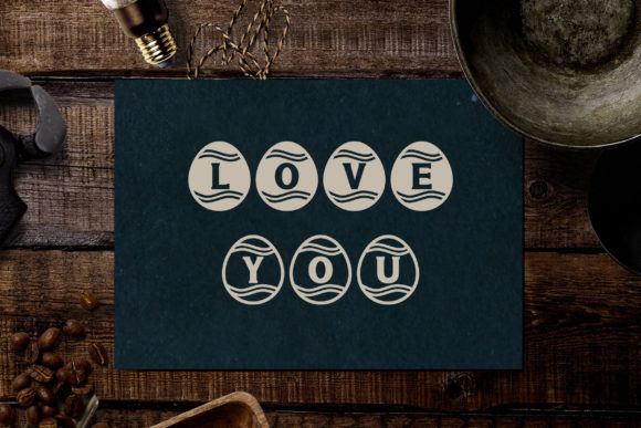 Easter Egg Fancy Font - Preview 6