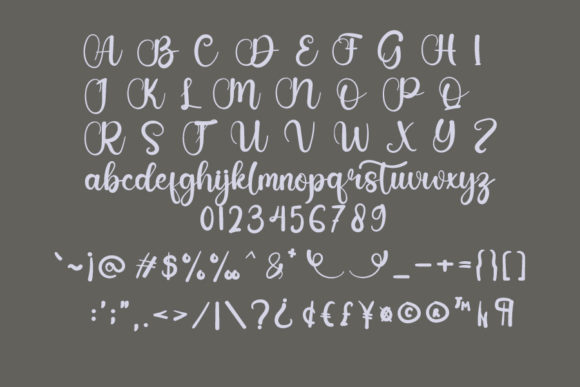 Jamur Font font preview - 4