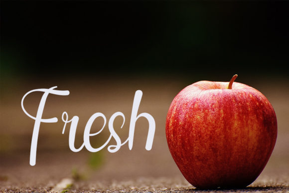Milk Orange Font PNG with transparent background - Preview 1