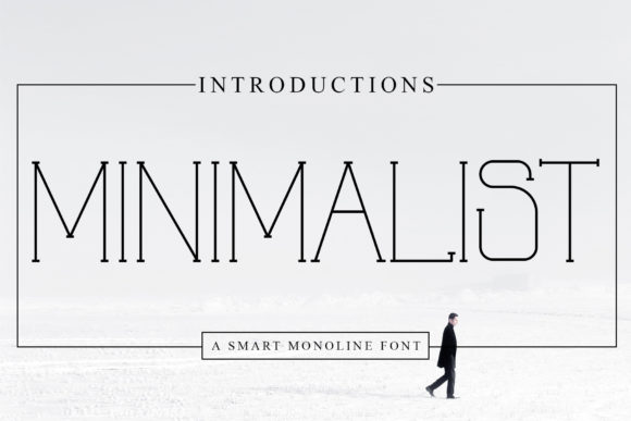 Minimalist Font by Bintang Studio · Creative Fabrica font preview