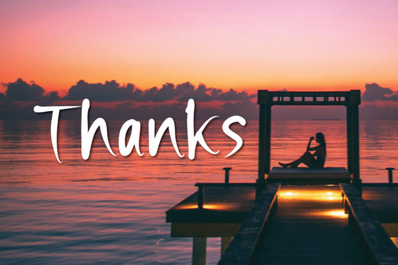 Relaxing Night Font PNG with transparent background - Preview 3