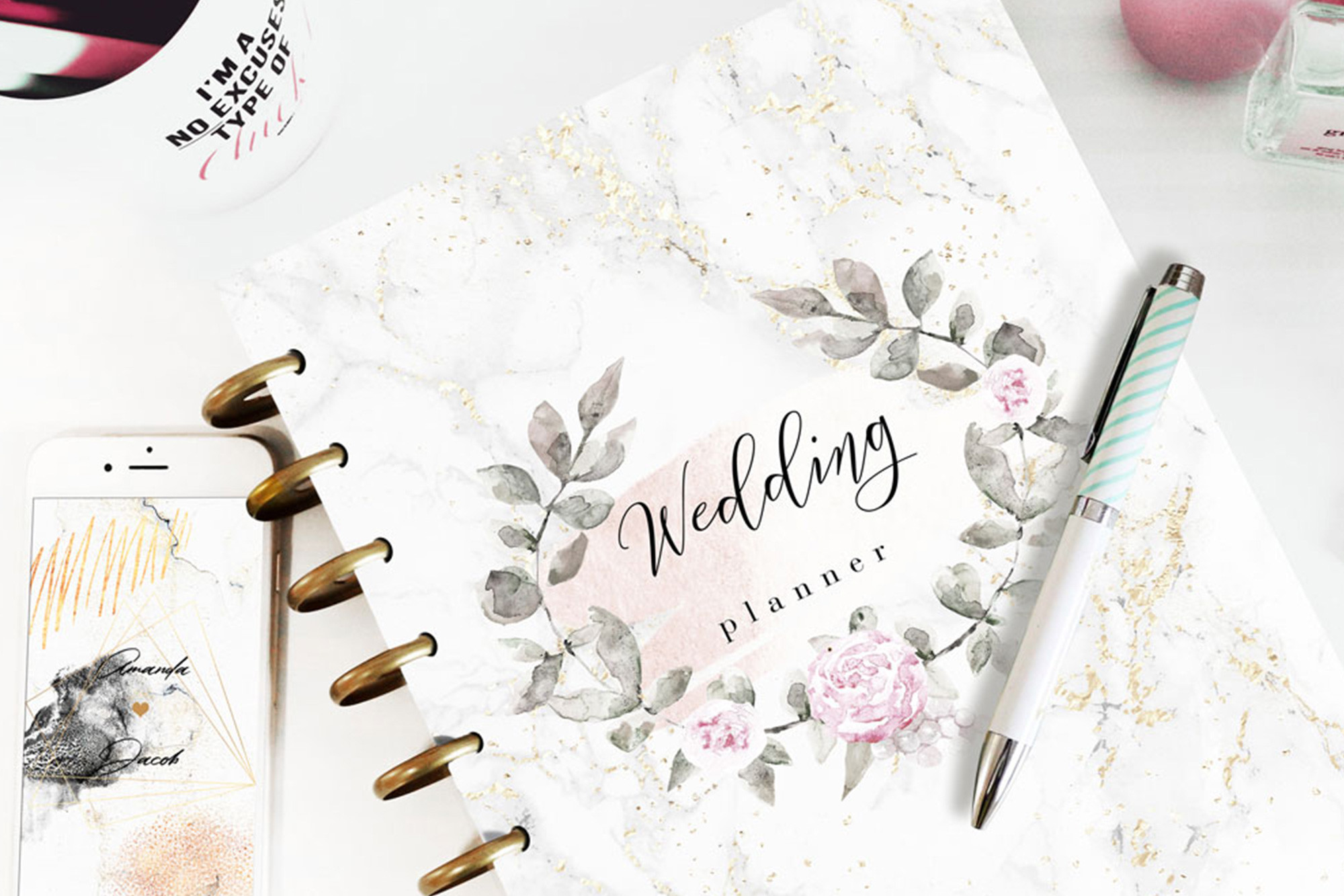 220 Wedding Clipart Bundle - photo 7