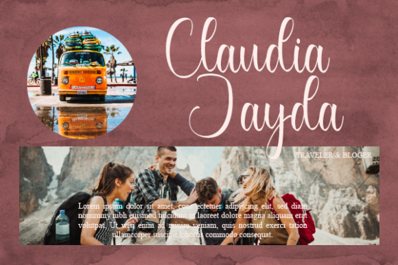 Rayne Susan Font PNG with transparent background - Preview 1