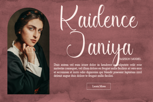 Rayne Susan Font PNG with transparent background - Preview 2
