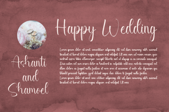 Rayne Susan Font PNG with transparent background - Preview 3