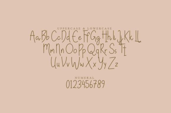 Ruglhe Script Font PNG with transparent background - Preview 1