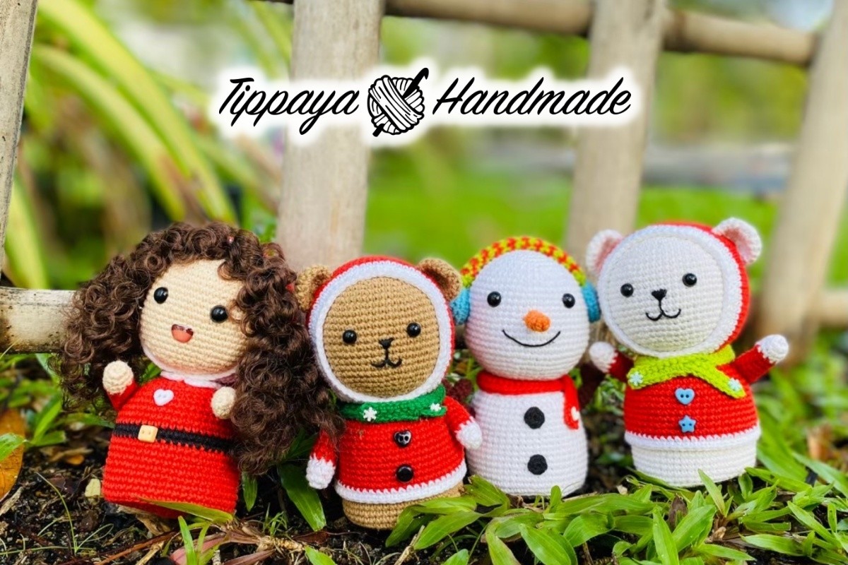 Christmas Amigurumi Set
