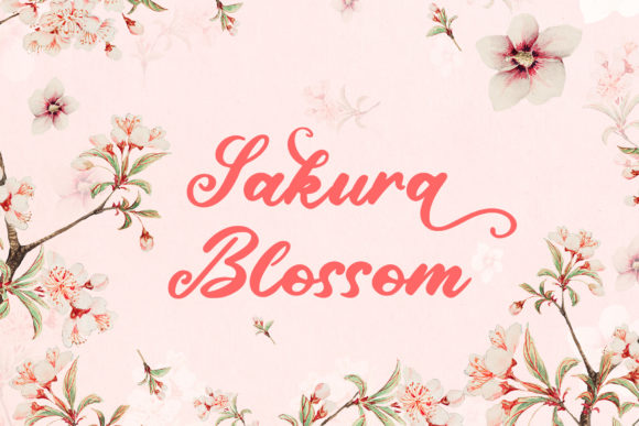 Dreamy Sakura Font - Preview 1
