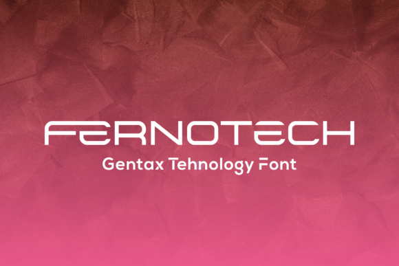 Gentax Font PNG with transparent background - Preview 1