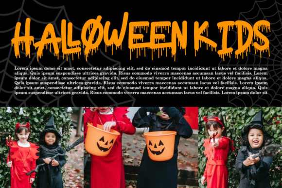 Halloween Font - Preview 1