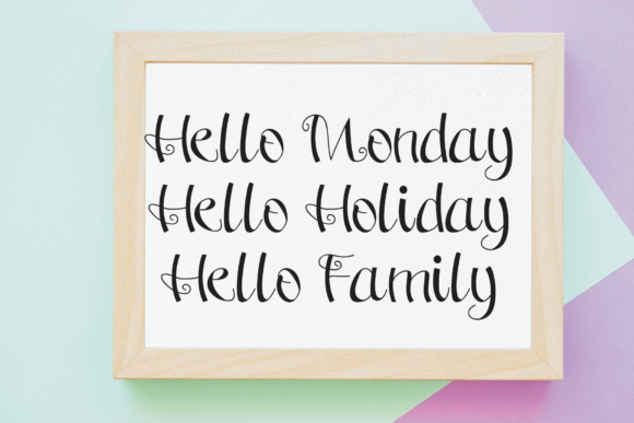 Kitchen Herbs Font - Preview 1