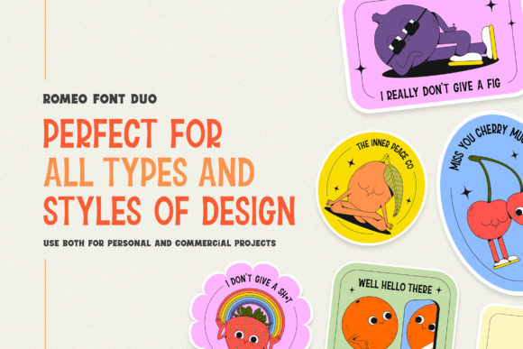 Romeo Duo Font PNG with transparent background - Preview 2