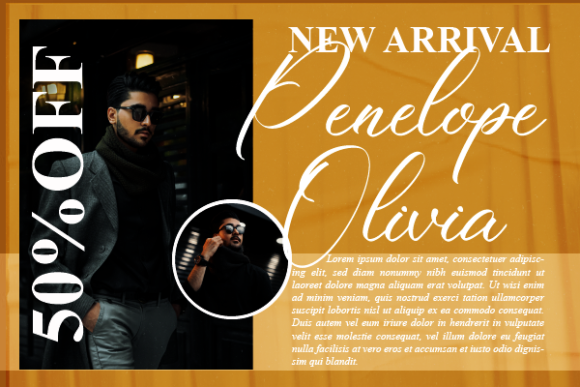 Rosemary Carolina Font PNG with transparent background - Preview 1