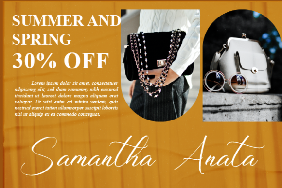 Rosemary Carolina Font PNG with transparent background - Preview 2