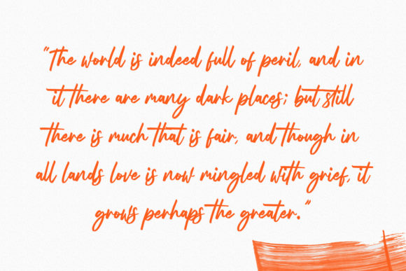 Argenthus Script Font - Preview 1