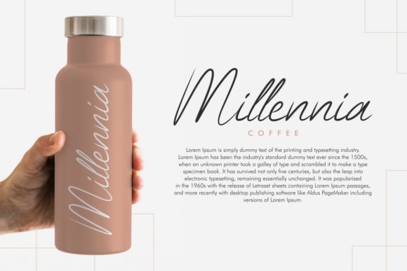 Biographical Font - Preview 3